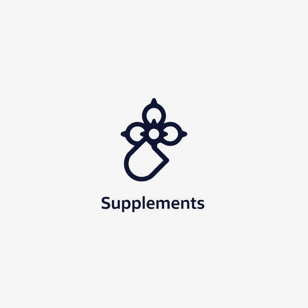 Abstract icon for Supplements category